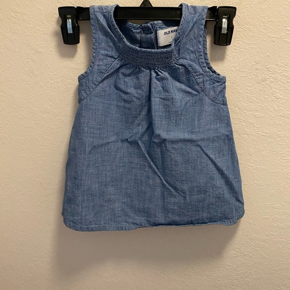 Old Navy Kids Chambray Dress Size 5T